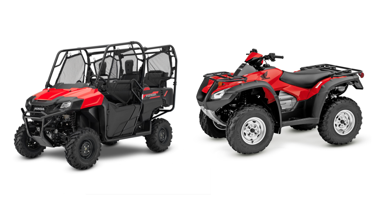 Honda four wheeler dealership sales near me